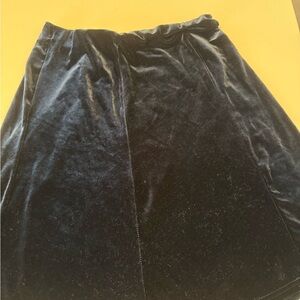 Velvet Blue Skirt size s